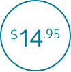 $14.95 icon