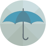 insurance umbrella icon
